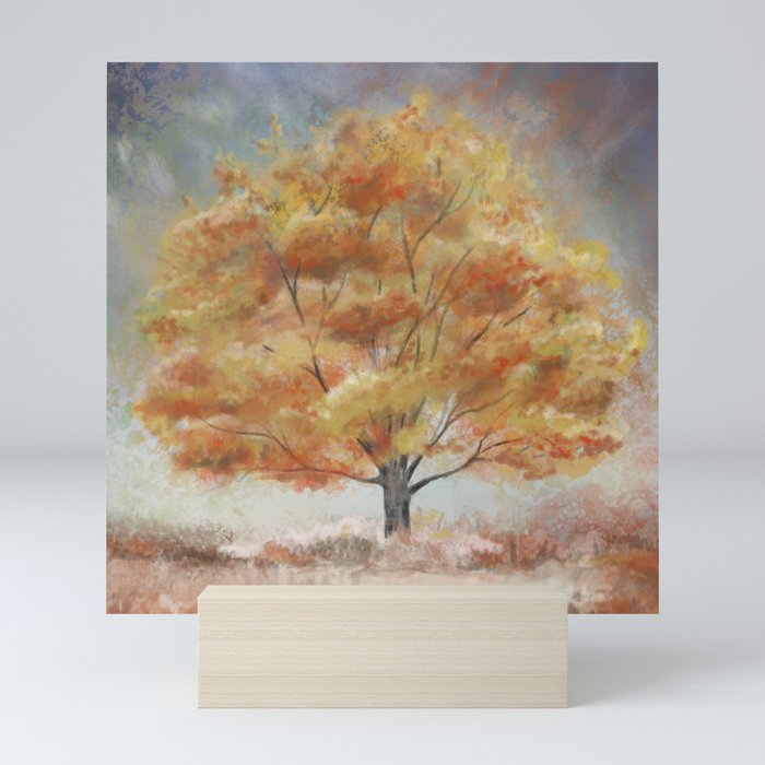 Autumn Tree Mini Art Print