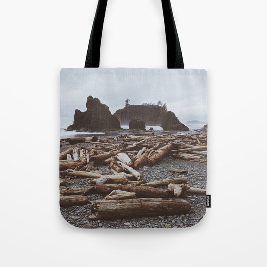 Ruby Beach Tote Bag