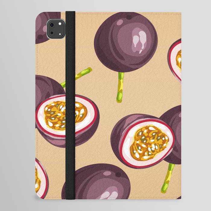 passion fruit pattern iPad Folio Case