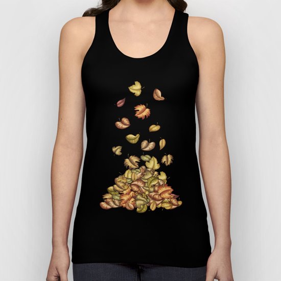 Autumn Is Falling Unisex Tank Top