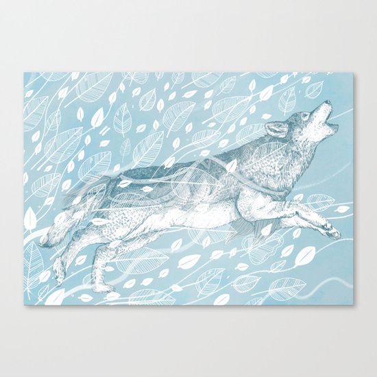 Wild Wind Canvas Print
