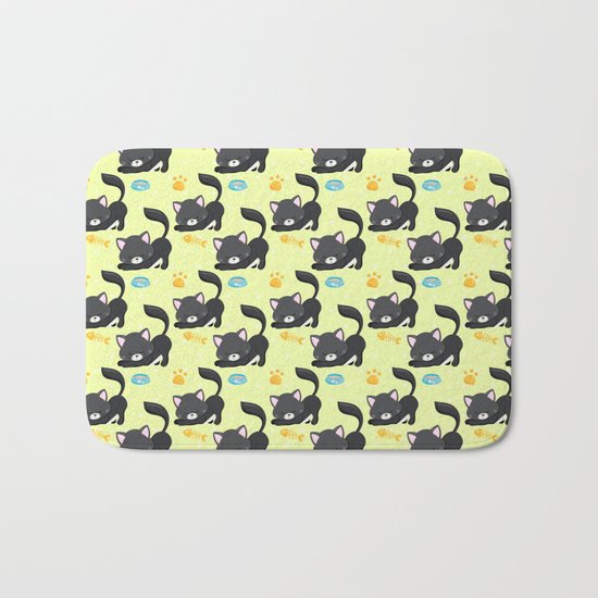 Cute Cat #2 Bath Mat
