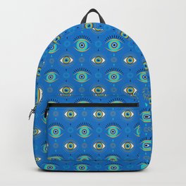 The Evil Eye Blue Backpack