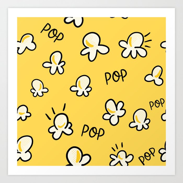 POPcorn Art Print