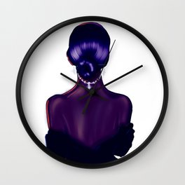 Date Night - Midnight Wall Clock