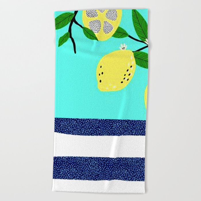 Springtime Beach Towel