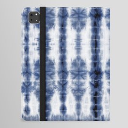 Tiki Shibori Blue iPad Folio Case