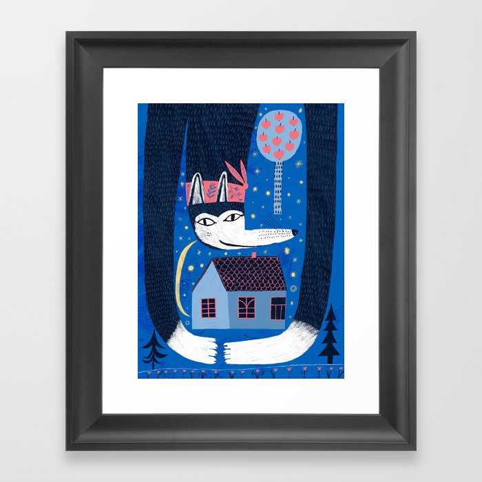 Good night Framed Art Print