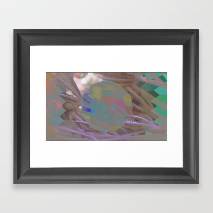 abstract nature Framed Art Print