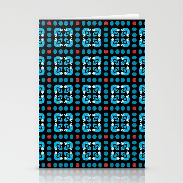 Mexican Tile 4 Stationery Cards