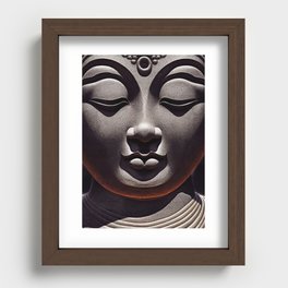 Zen Buddha Recessed Framed Print