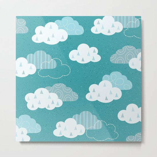 CLOUDY SKY Metal Print