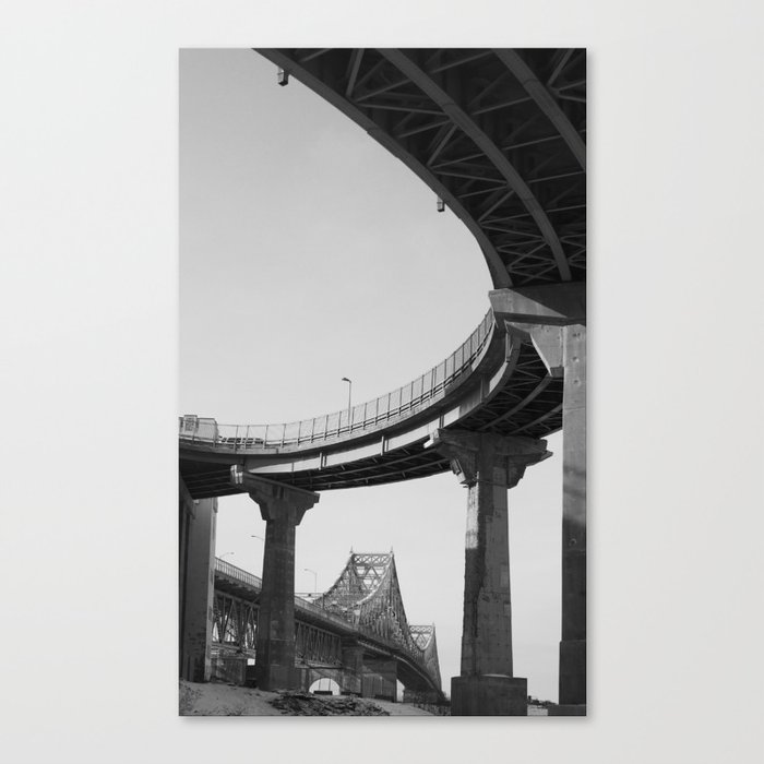 Jacques-Cartier bridge Canvas Print
