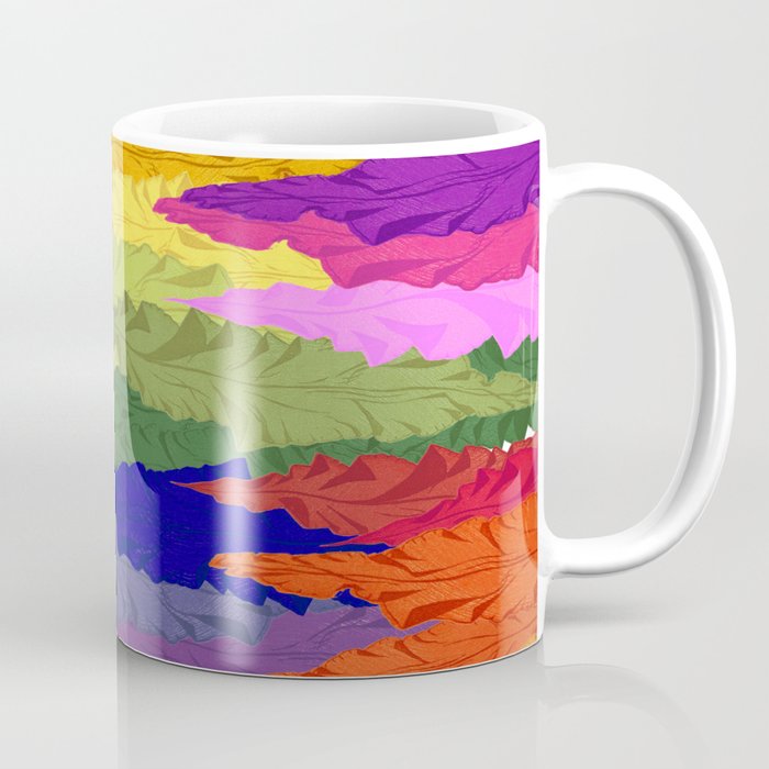Rainbow Ripples Coffee Mug