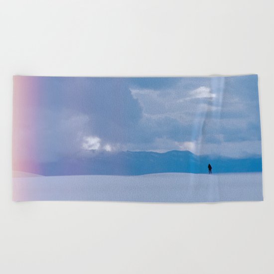 the odds tell another story Beach Towel