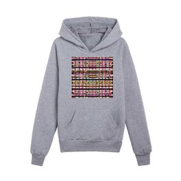 Funky Pink Bohemian Kids Pullover Hoodies