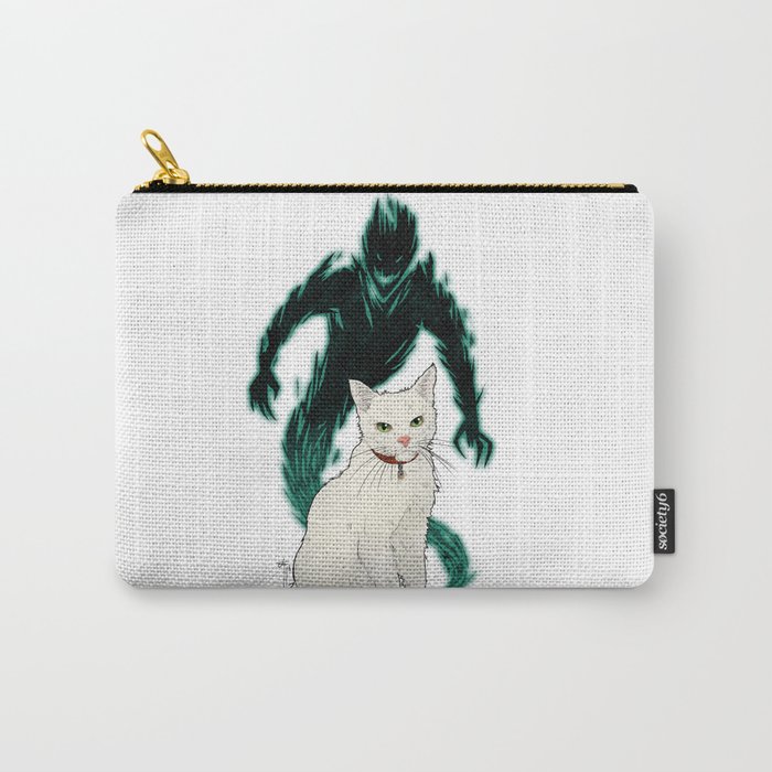 Mogget (green) Carry-All Pouch