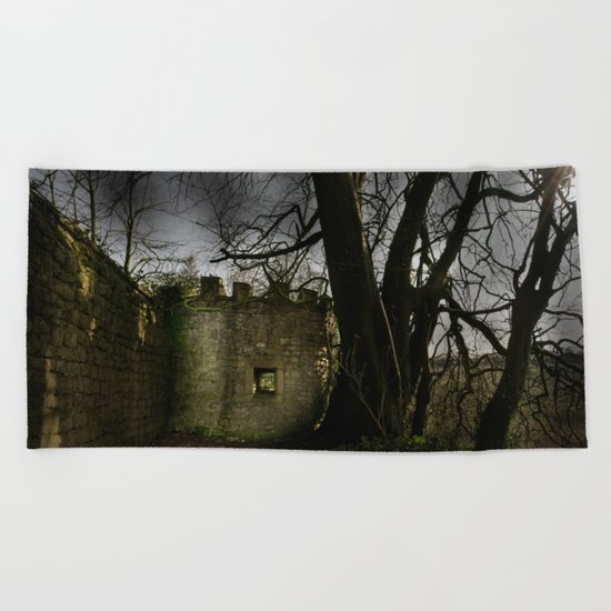 Castles in my Mind Beach Towel