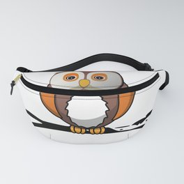 Actually, I Had A Lot To Do Today - Owl Fanny Pack