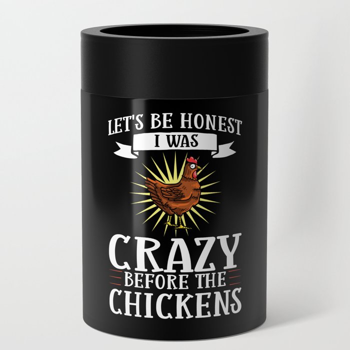 Chicken Farmer Gardening Lady Hen Can Cooler