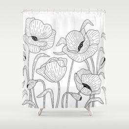 flowers Shower Curtain