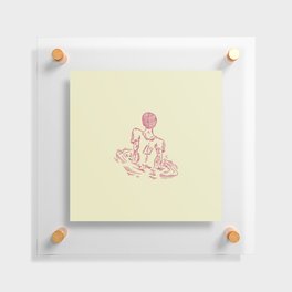 Curiosity Pastel Floating Acrylic Print