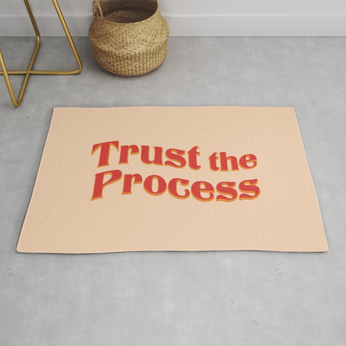 Trust the Process  Rug