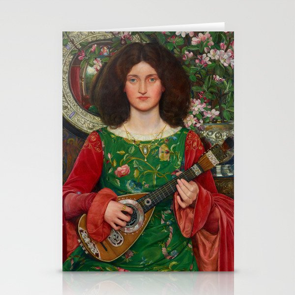 Musica (Melody), 1895-97, Kate Elizabeth Bunce Stationery Cards