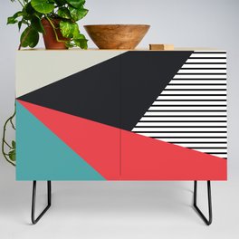 Abstract geometric decoration Credenza