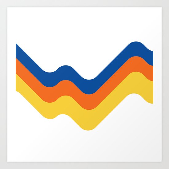 Sound Wave Art Print