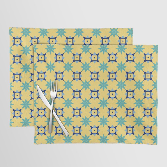 Cerulean Frost Tile Placemat