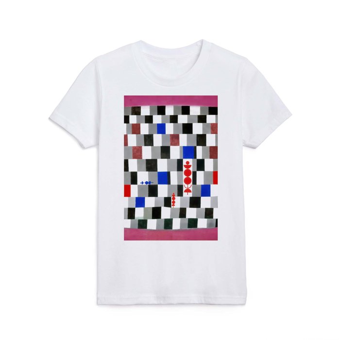 Paul Klee Super Chess 1937 Artwork for Tshirts Posters Prints Men Women and Kids Kids T Shirt