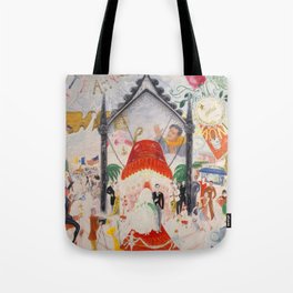 Florine Stettheimer "The Cathedrals of Fifth Avenue" Tote Bag