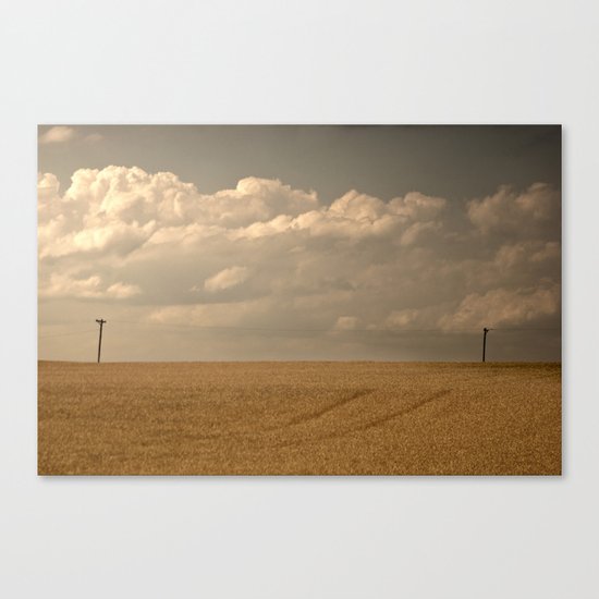 "I could read the sky" Canvas Print