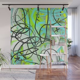 Abstract expressionist Art. Abstract Painting 16. Wall Mural