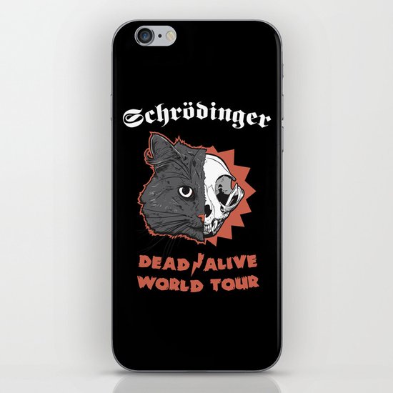 Schrödinger - DEAD/ALIVE World Tour iPhone & iPod Skin