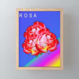 R O S A Framed Mini Art Print