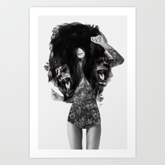 Lion #2 Art Print