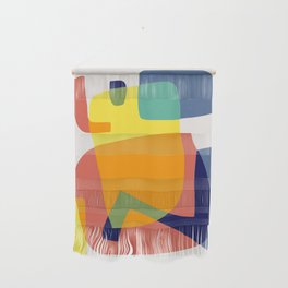 Abstract composition shapes Wall Hanging