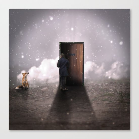 The door Canvas Print