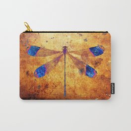 Dragonfly in Amber Carry-All Pouch
