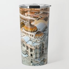Mexico Photography - Historical Building In Mexico City Travel Mug