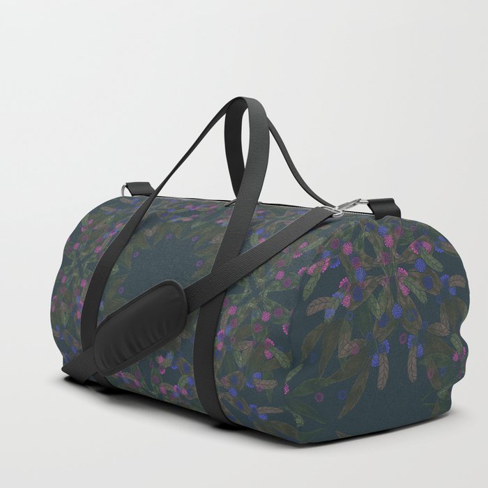 floral duffle bags