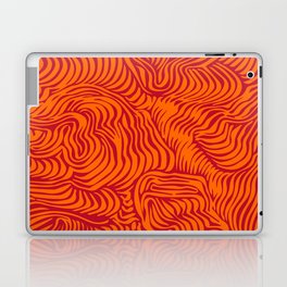 orange red flow Laptop & iPad Skin