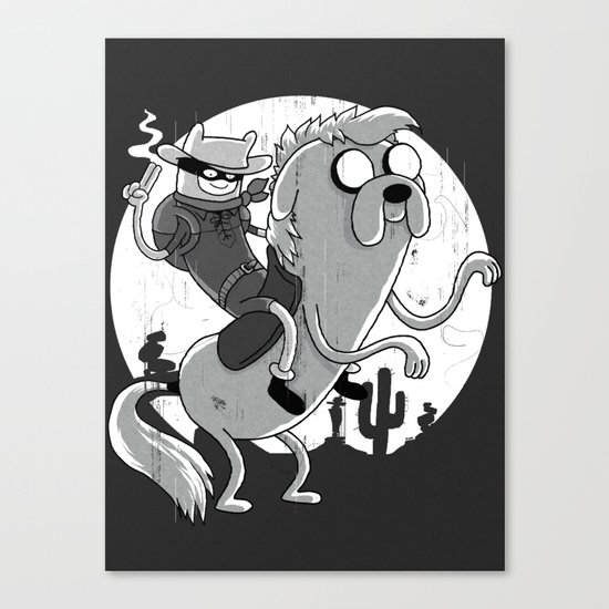 Lone Ranger Time! Canvas Print