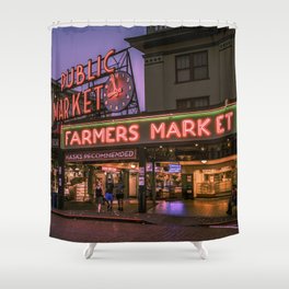Farmers Market Shower Curtain