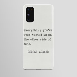 George Addair quote Android Case