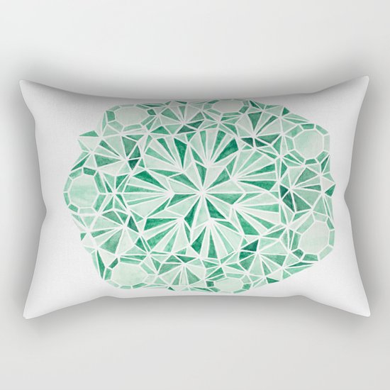 Malachite Rectangular Pillow