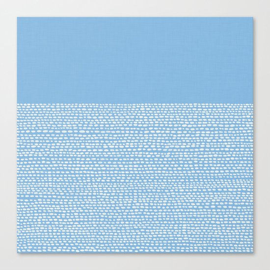 Riverside - Placid Blue Canvas Print