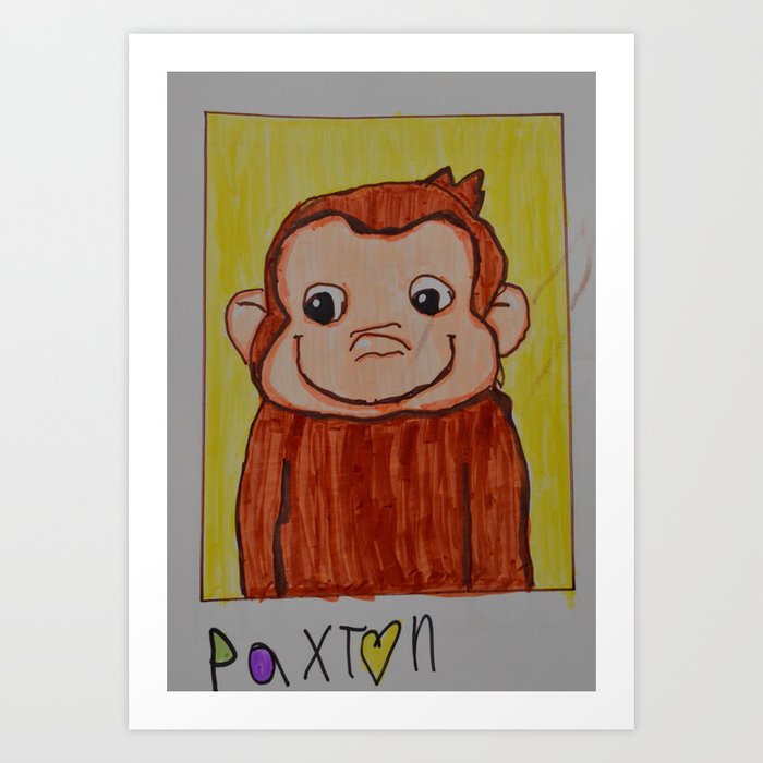 monkey Art Print